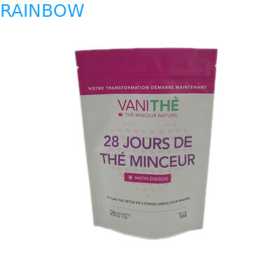 Vochtbestendige Snackvoedsel Verpakkingszakken met Ritssluiting