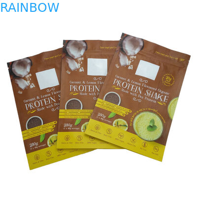 De Zakzak van de aluminiumfolieritssluiting voor Poeder Verpakking