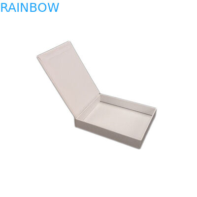 Juwelen die Magnetisch het Document van de Deksel Metaallaminering Giftvakje verpakken