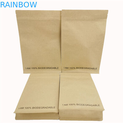 Resealable de rangvmpet Aangepaste Document van het Ritssluitingsvoedsel Zakken