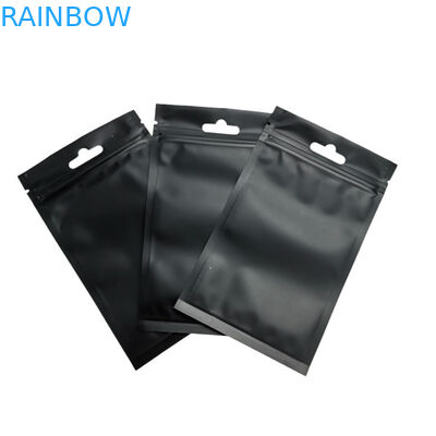 De steen beëindigt Zak van Ritssluitings de Folie Gevoerde Kosmetische Pacakging