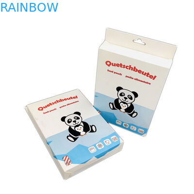 Vouwbaar het Kartondocument van het Hangergat 350g Verpakkend Vakje