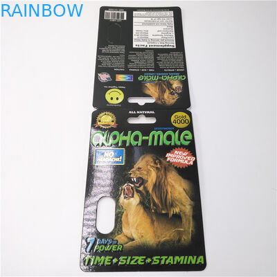 De Pillendocument van CMYK Kleur Aangepaste Plastic Verpakkende Kaart