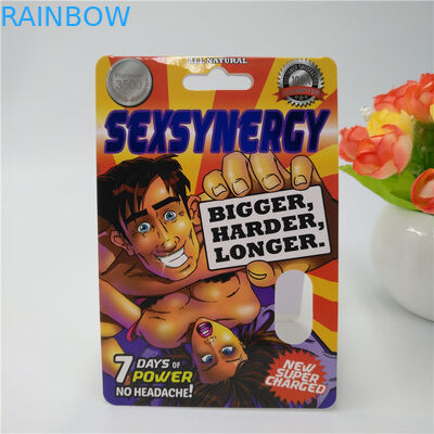 De Pillendocument van CMYK Kleur Aangepaste Plastic Verpakkende Kaart