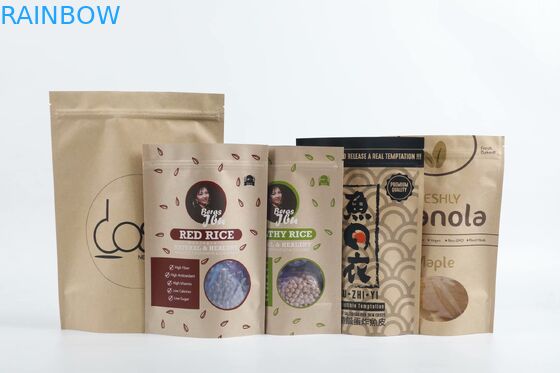 De vochtbestendige Koekjes staan Kraftpapier-Document Zak op