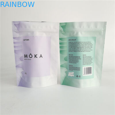 De tribune op het Lichaam van de Ritssluitingszak schrobt Verpakkende Zak voor Badzout met binnen Folie