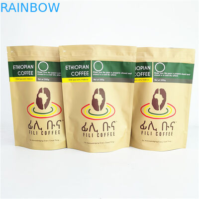 van de de Koffieritssluiting van 500g 1kg van de de Zak de Grote Capaciteit Verpakkende Zak voor Gemalen Koffiebonen/