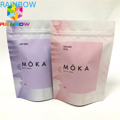 De ritssluitingszakken voor voedselaluminiumfolie staan het embleem verpakkende zak op van de zakkendouane