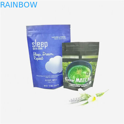 Het het het badzout/lichaam van de douanealuminiumfolie 12oz schrobt de koffiezakken van de room verpakkende ritssluiting doypack