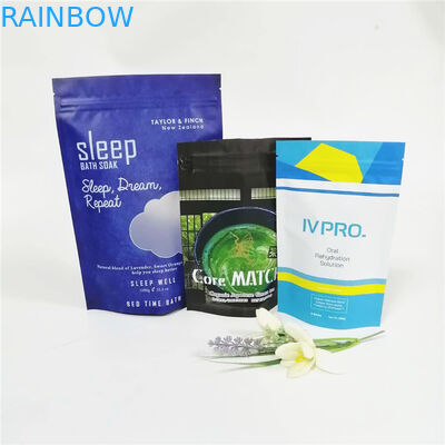 Het het het badzout/lichaam van de douanealuminiumfolie 12oz schrobt de koffiezakken van de room verpakkende ritssluiting doypack