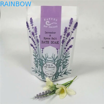 Het het het badzout/lichaam van de douanealuminiumfolie 12oz schrobt de koffiezakken van de room verpakkende ritssluiting doypack