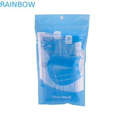 Het ontwerp die van de de leveranciersdouane van China resealable plastic ritssluitingsn95/kf94 verpakkende zak voor masker drukken