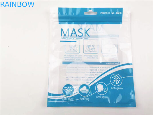 Het ontwerp die van de de leveranciersdouane van China resealable plastic ritssluitingsn95/kf94 verpakkende zak voor masker drukken