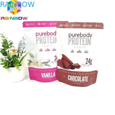 De opnieuw te gebruiken tribune op zak met van de de opslag verpakkend ritssluiting van het ritssluitingsvoedsel zak vlak type drukte zakken