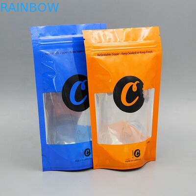 Kleverige Hennep van de de Wierook Verpakkende Zak CBD van het geurbewijs draagt de Kruiden de Verpakkende Zak van Zakkoekjes voor Onkruidbloemen