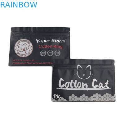 CBD Cat Food Dog Food Packaging doet Zilveren Aluminiumfoliezak met Kindveilige Ritssluiting in zakken