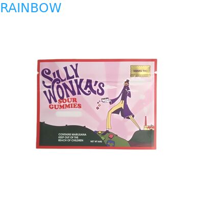 Sigaret 3 van steekproef Vrije Mini Sachets For Metallic Color Preroll de Zijzakken van de het Aluminiumfolie van de Verbindingszak