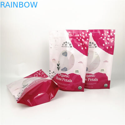 de Tribune van het de Bloempoeder CYMK van 0.125oz 3.5g op Ritssluitingszak