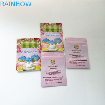 3.5oz de tribune van de bloemaluminiumfolie op van het de druk mylar dessert van de ritssluitingszak de digitale zak van het poeder verpakkende zakken van Matcha