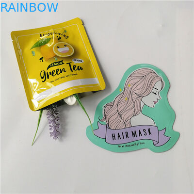 De witte gedrukte skincare kosmetische verpakkende sachets van de zakkenembleem aangepaste vloeibare vochtinbrengende crème