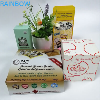 OEM taartbestellingvakje die 350g-document hoogte verpakken - het voedsel van de kwaliteitsverpakking verpakking