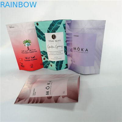 Tribune op van de zak verpakkende mositure van de hoekplaatfolie van de het bewijsgrond de koffiezakken met klep