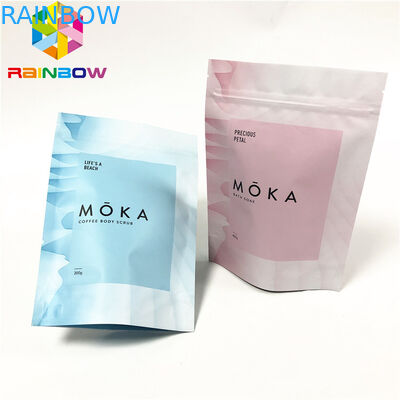 De Tribune van de voedselopslag op Zakken voor het matte materiaal van het Verpakkingsvoedsel paste verpakkende zak aan