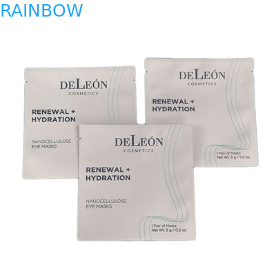 De witte Kleine van de de Drukontwerp Gelamineerde Folie van de Zakkendouane Kosmetische Verpakkende Zak