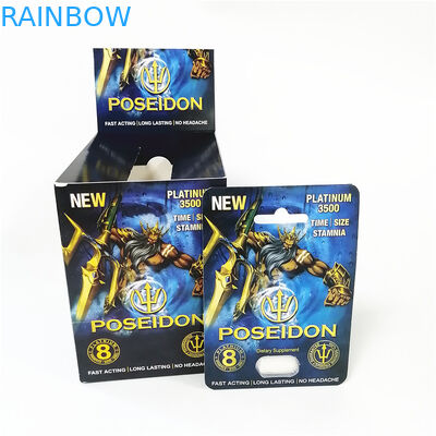 het document van de douanedruk de kaarten scheuren de vakjes van de inkepingslijn blauw rood de kaartvakje van Poseidon met blaar