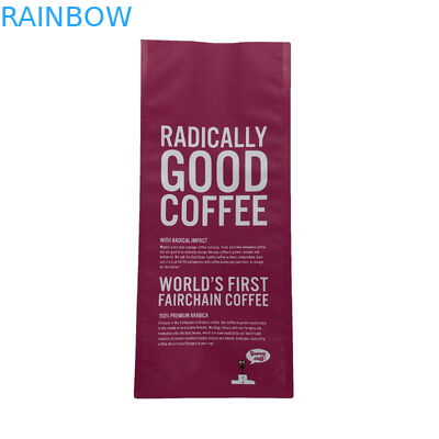 Van de de Druk Plastic Ritssluiting van douane Hoge Quanlity Roze Waterdichte Digitale van de de Zakzak de Tribune omhoog Vlakke Bodem voor Notenkoffie