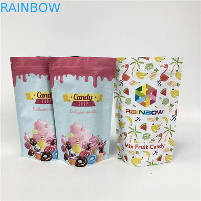 280g eiwitschok Doypack 100 de Ritssluitingszakken van Mylar van de Micronsteen