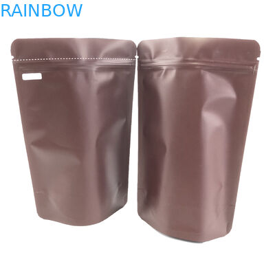 van de Ritssluitingsmylar van 28g VMPET de Aluminiumfoliezak met het Ontgassen van Klep