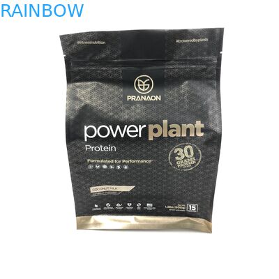 De vlakke Verpakkende Zakken van het Bodem500g 1kg VMPET CMYK Eiwitpoeder