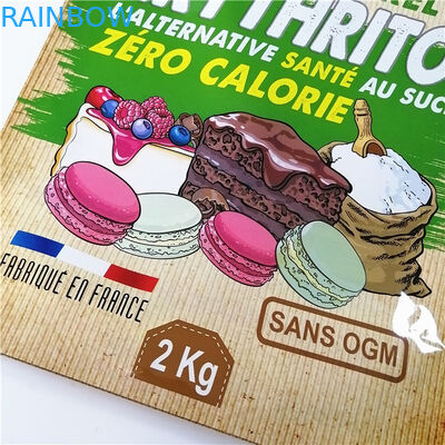 Aangepaste tribune op zakkenpoeder die moringa theezakjes verpakken