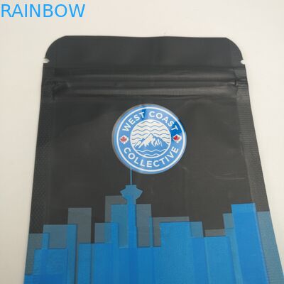 Aangepaste 3.5gcookies doet de UV van het het kindonkruid van het geurbewijs sachets van de de wildernisgeneeskunde runtz met ritssluiting in zakken