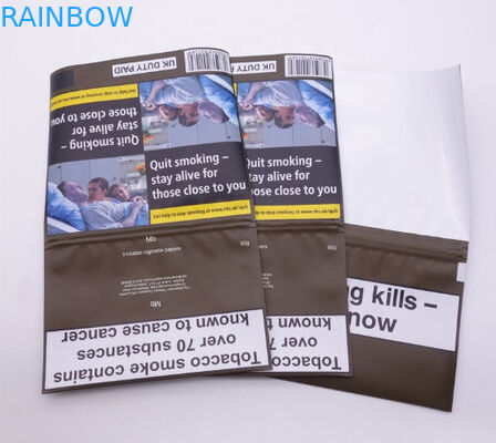 50g tabak die de Zak van de 120 mirconvmpet Snack Verpakking Rolling