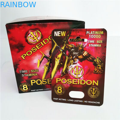 69 Mannelijke Versterkers Seksuele Document Kaart en Verpakkend Vakje in Voorraad met Kogel