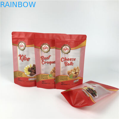 De plastic Tribune van GMOPP VMPET op Ritssluitingszak met Duidelijk Venster