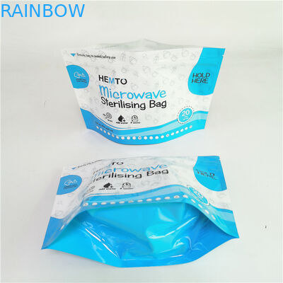 De Microgolf Sterlizer Oven Bag van de voedselrang 120mic VMPET