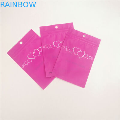 Van de de Gravuredruk MOPP van wimperjuwelen de Zak van de de Ritssluitingsmake-up