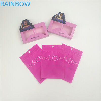 Van de de Gravuredruk MOPP van wimperjuwelen de Zak van de de Ritssluitingsmake-up