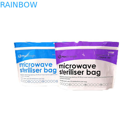 Vrije de Hoge Norm Steriele Tribune van BPA op de Plastic de Zak van de de Opslagzak van het Babyvoedsel het De borst geven Zakken van de Uitsteekselsterilisator