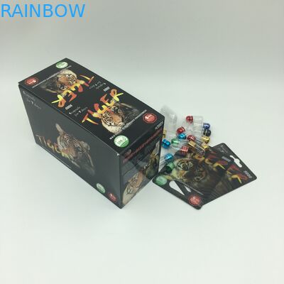 Seksuele Machtscapsule die 3D de Blaarkaarten verpakken van CMYK 350g