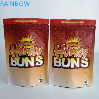 Aangepaste 3.5g-het Onkruidtribune van de Koekjesnoot op Plastic het Suikergoedzak 7g 18g 24g van de Ritssluitingszak