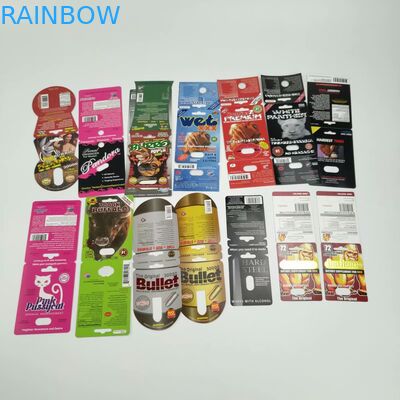 Van de de RINOCEROS 3D Plastic Blaar van de Gravnredruk de Pillenkaart met Kogels