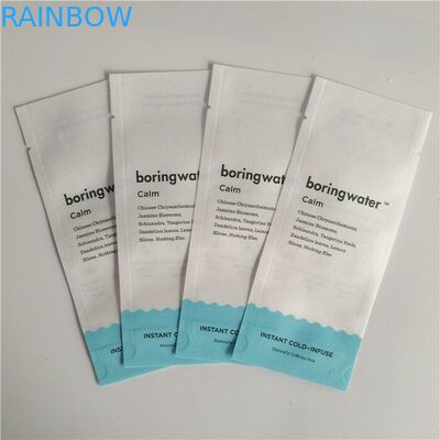 Van de de Bodem Zijhoekplaat van de voedselrang de Biologisch afbreekbare Vierkante van de de Koffiethee het Document van Kraftpapier Zak van Zakmylar met Tin Tie For Popcorn Packa