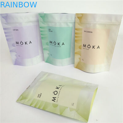 Het volledige Kleurendruk200g Lichaam schrobt Tribune op Lege de Koffiezak van de Zakaluminiumfolie met Ritssluiting