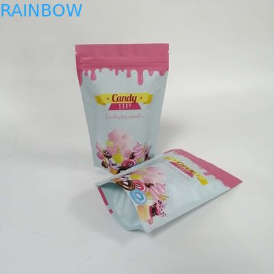 120 Microns staan Matte Protein Powder Mylar Zip-Zakken op