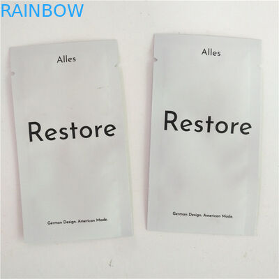 Drie de Zij Kosmetische Verpakkende Zak van de Verbindingsmopp Mylar Folie