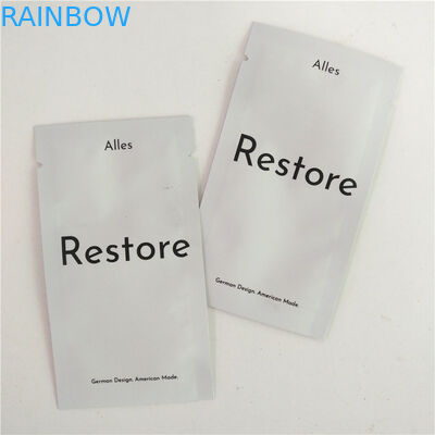 Drie de Zij Kosmetische Verpakkende Zak van de Verbindingsmopp Mylar Folie